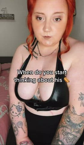 bbw big tits latex redhead tiktok tits clip