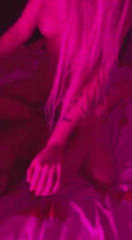 boobs dildo girls lesbian lesbians naked natural tits strap on tits clip