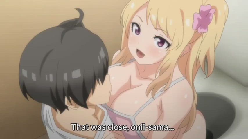 blonde groping hentai clip