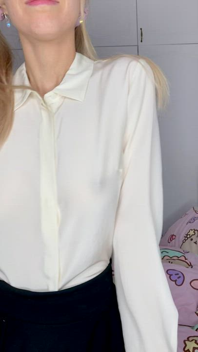 Who has ordered a petite school girl for the weekend?