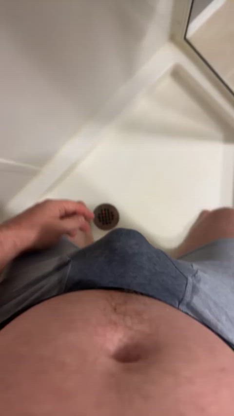 Love stroking and wetting myself