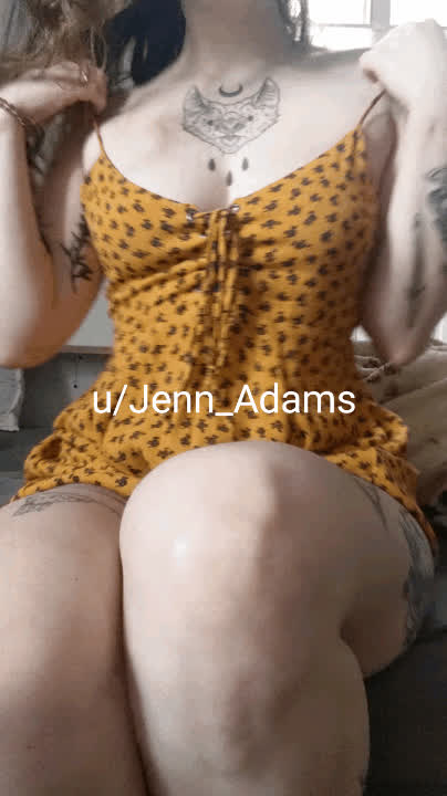 boobs brunette cute dress natural tits tattoo tits clip