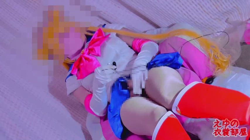 cosplay crossdressing cumshot clip