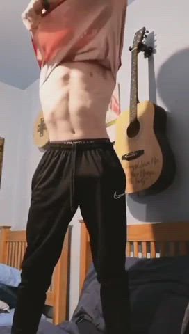 ass big dick striptease teasing twink clip