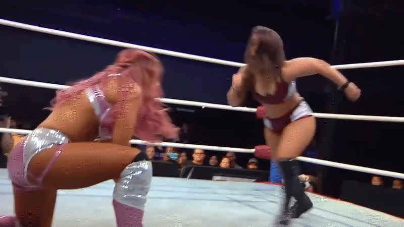 mexican white girl wrestling clip