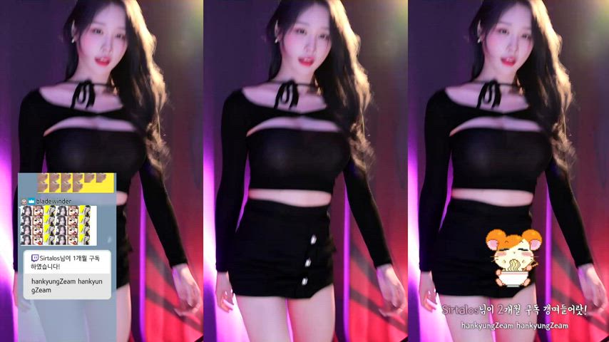 asian big tits dancing korean clip