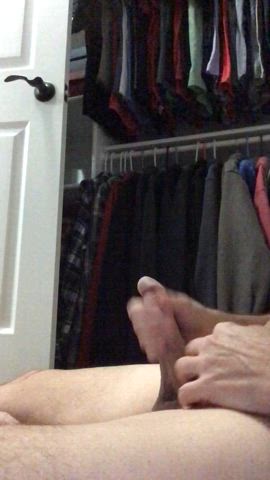 cum lube cumshot jerk off male masturbation clip