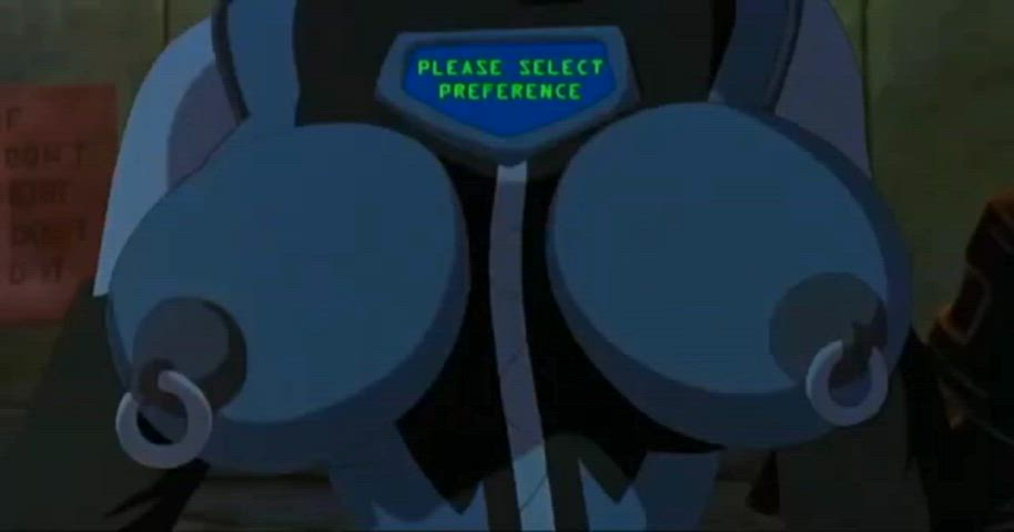 big tits cartoon public robot clip