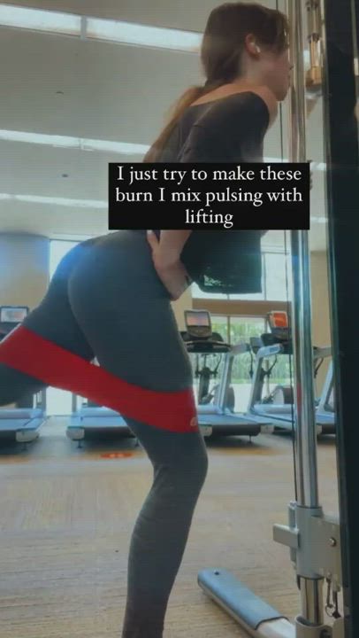 Celebrity Spandex Workout clip
