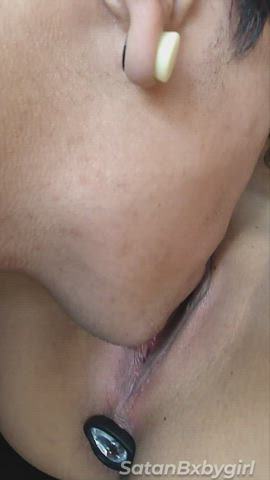 amateur ass butt plug glasses pov pussy pussy eating pussy licking tattoo clip