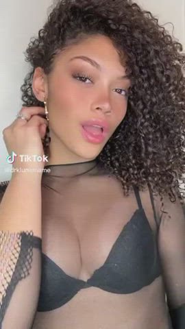 ebony italian teen tiktok clip