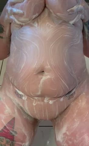 nipples pussy soapy bbw curvy clip