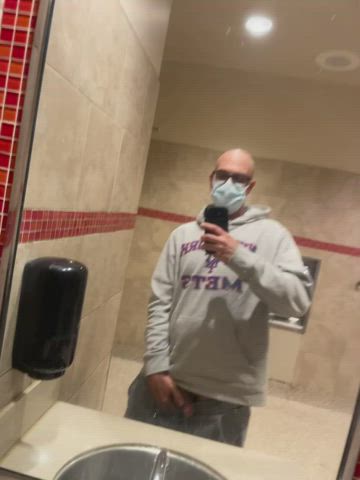 Bathroom Cock Gay Selfie r/CaughtPublic clip