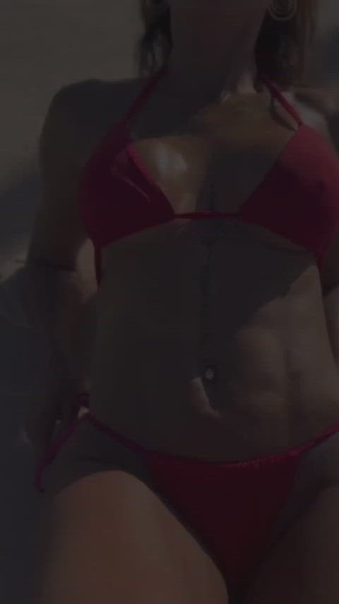 tits bikini abs clip