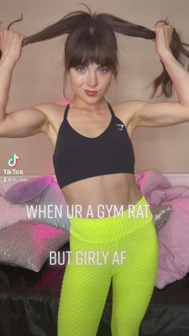Brunette Fitness Petite clip