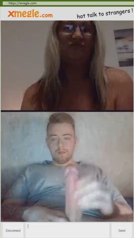 big dick milf reaction tits webcam clip