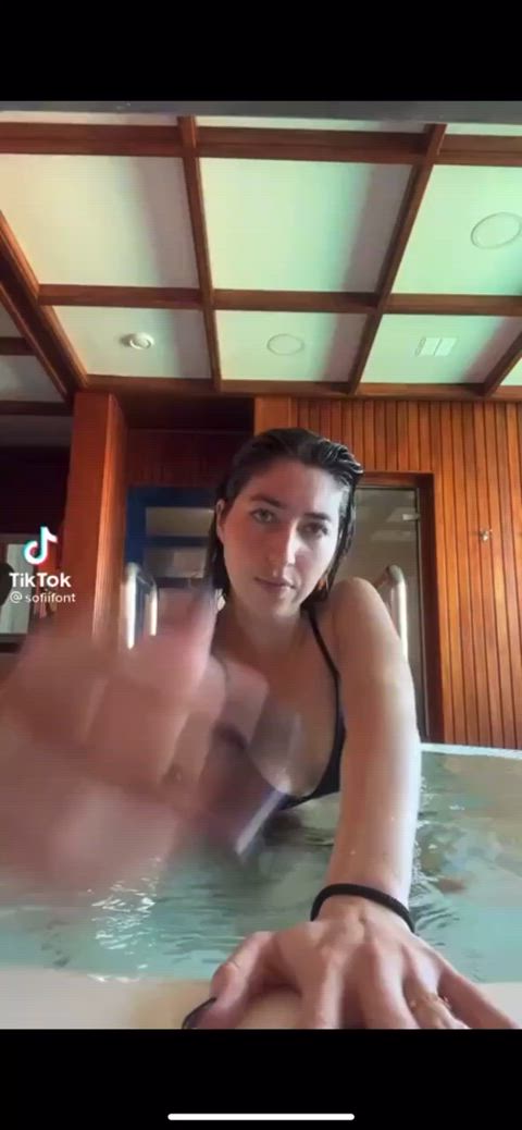 ass bikini hot tub pawg phat ass teen clip