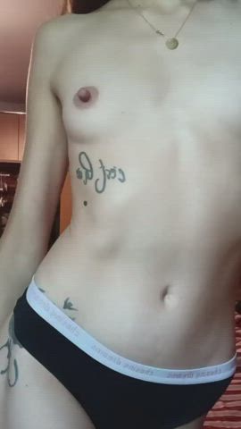 amateur petite small tits tiny-tits clip