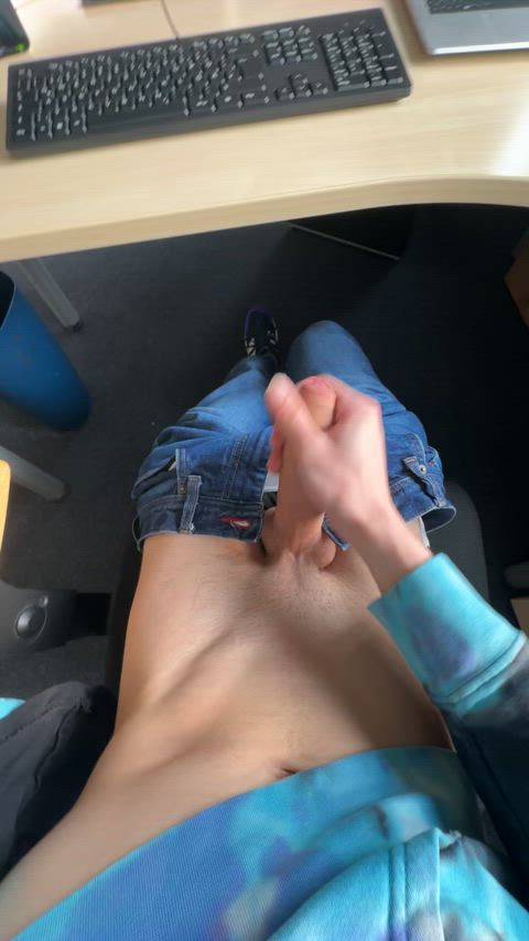 big dick cockflash masturbating office teen clip