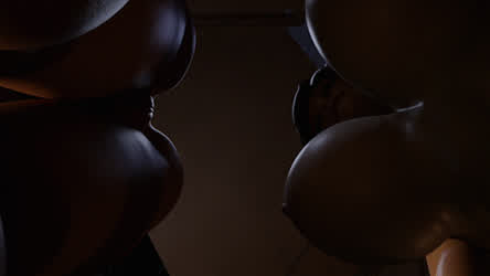 3D Big Dick Futanari clip