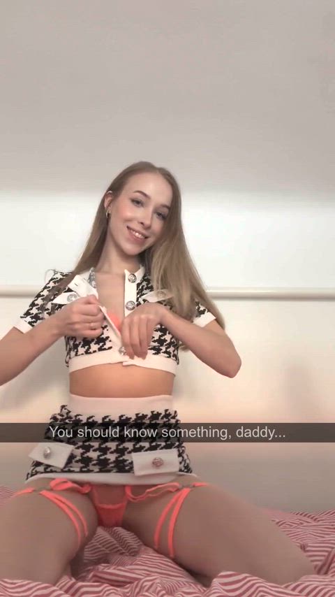 blonde lingerie step-daughter clip