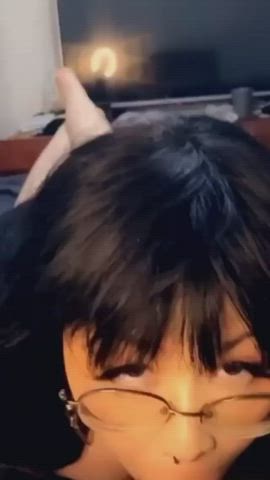 Asian Blowjob Glasses clip