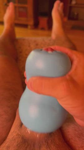 cum male masturbation toy clip