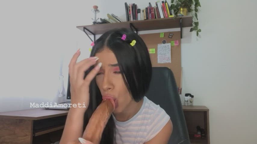 Gagging and struggling actually turns me on even more [OC]