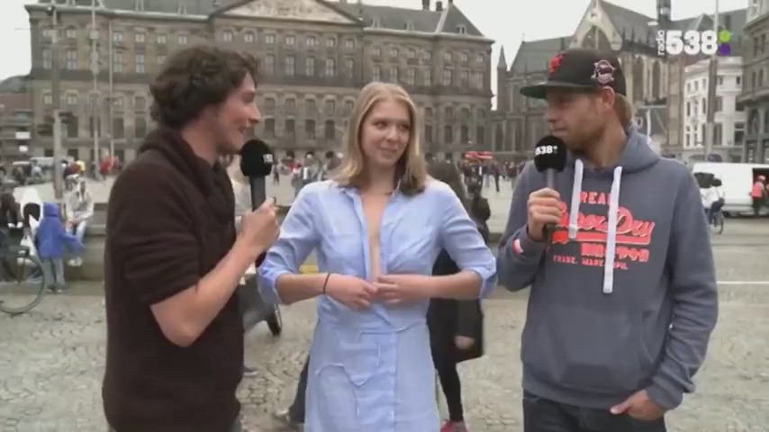 nudity public women clip