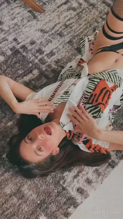 Legs Stockings Tease clip