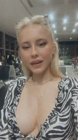 Blonde Boobs Doctor Turkish clip