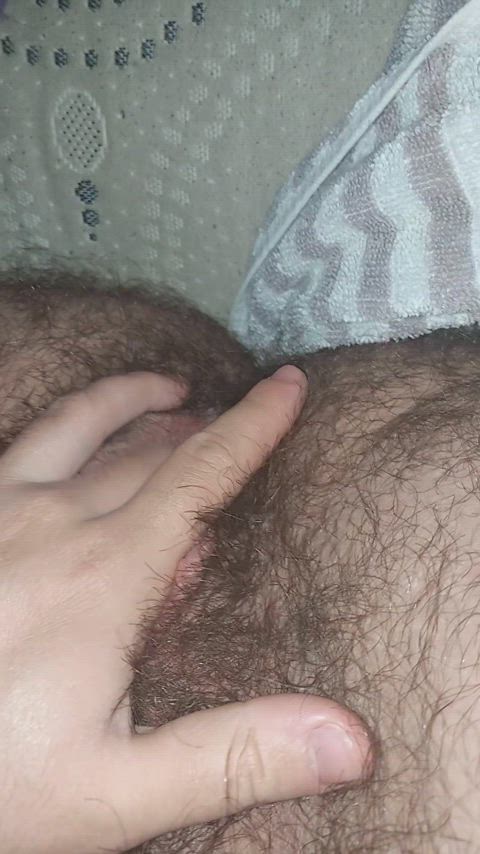 ftm fingering homemade masturbating pubic hair wet pussy clip