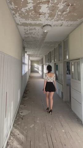 Asian Cute Korean Legs Model clip