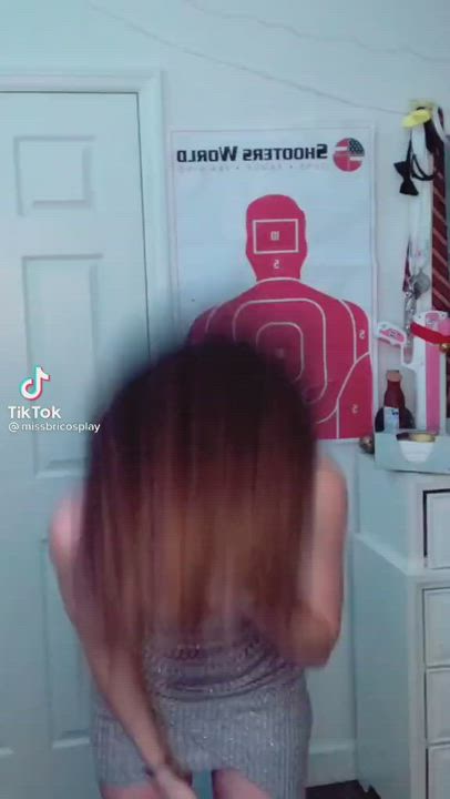 Big Tits Cosplay Dress clip