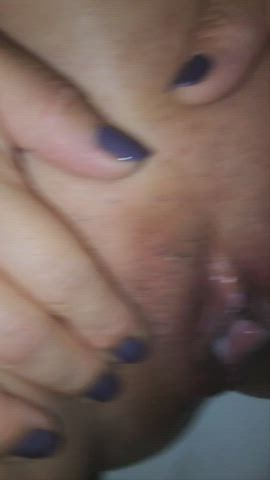 she gets so creamy when I tease her