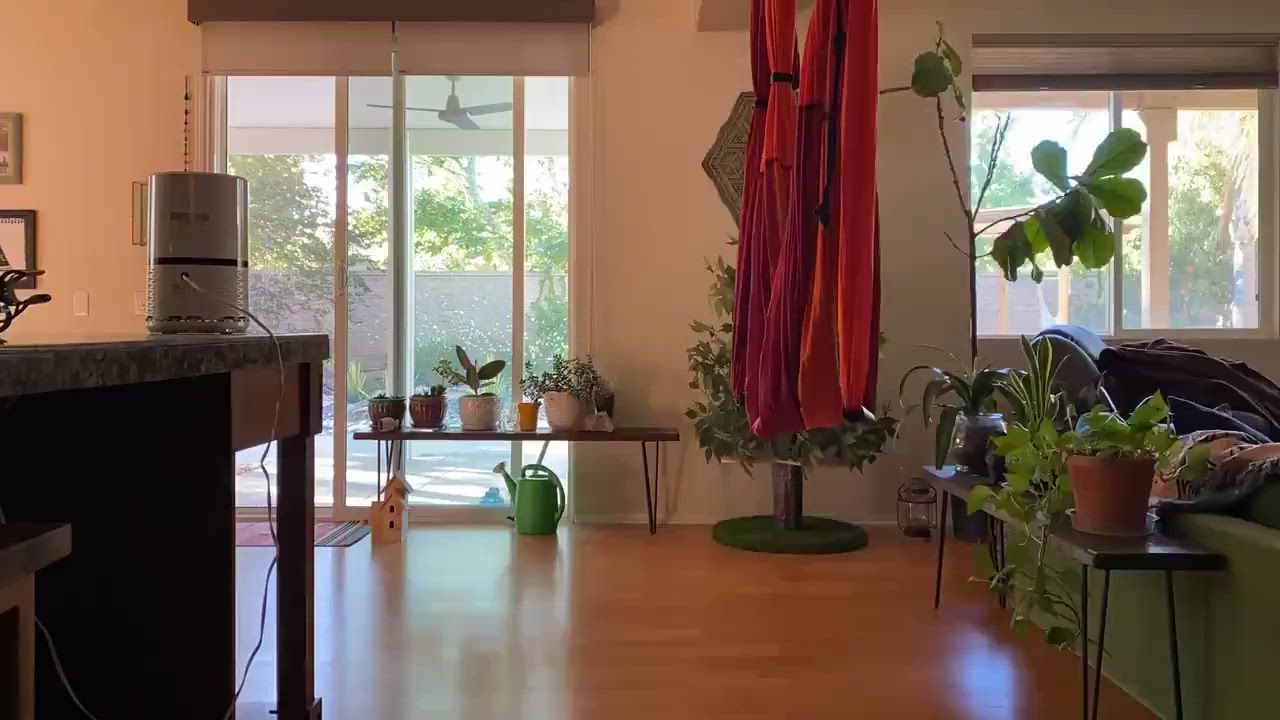 Blonde Legs Yoga clip