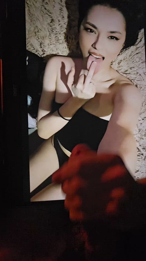 bad cumshot goddess tribute r/tributeme clip