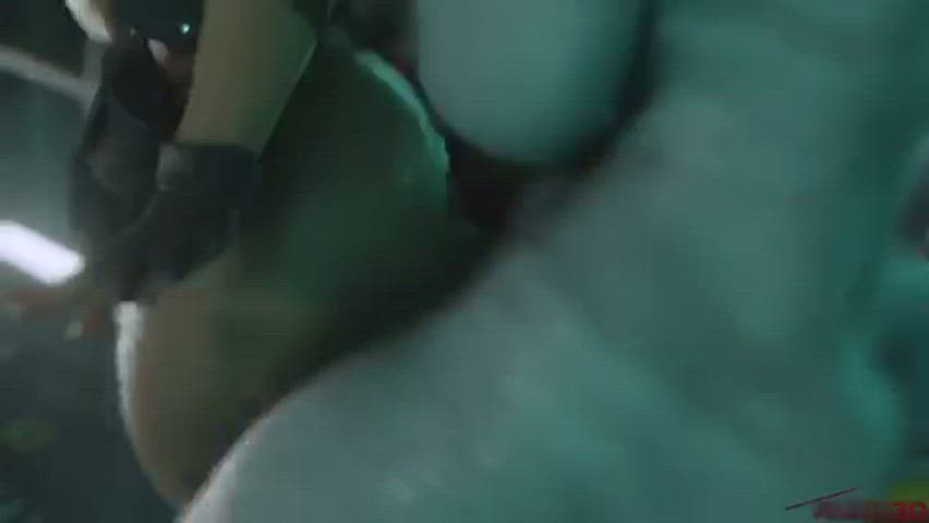 3D Anal Creampie Futanari Lesbians MILF clip