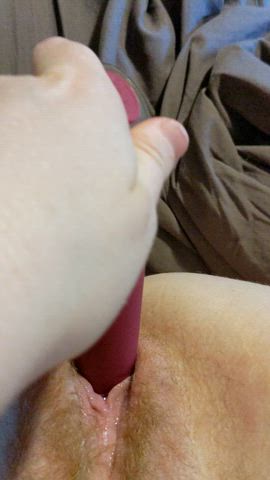 hotwife redhead solo vibrator wet pussy clip