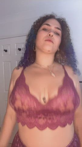 boobs bouncing tits curvy thick twerking clip