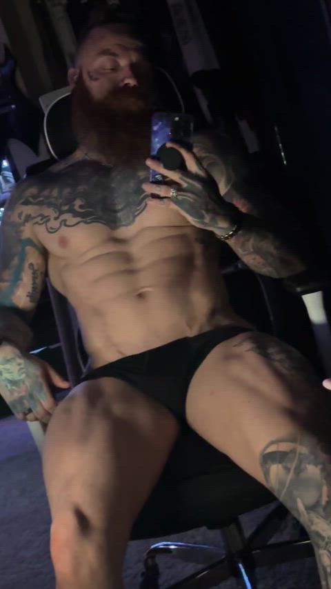 abs muscles solo flexing clip