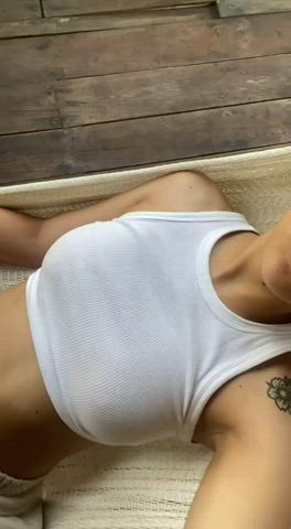 amateur brunette homemade nsfw onlyfans sexy solo tiktok clip