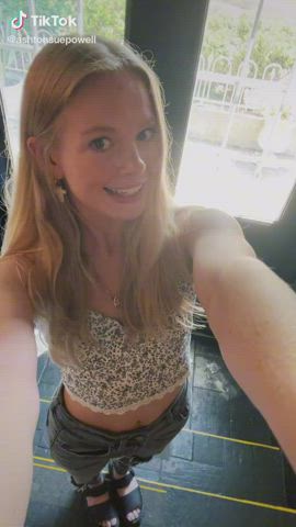 blonde clothed feet feet fetish hands free clip