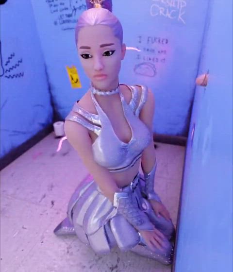 3d ariana grande celebrity fortnite rule34 clip