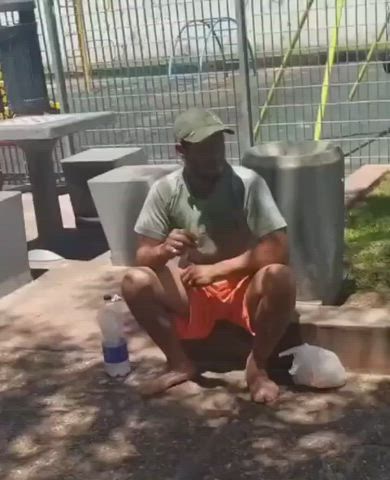 flashing gay outdoor public solo clip