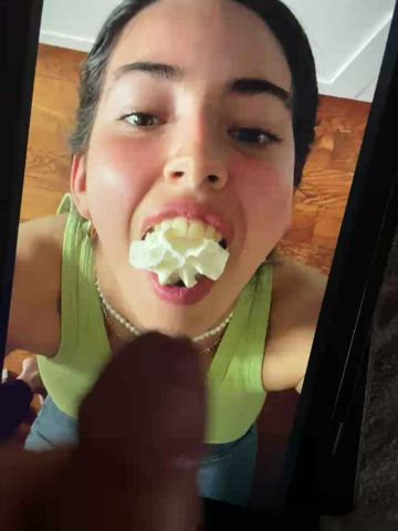 Cumshot Facial Tribute clip