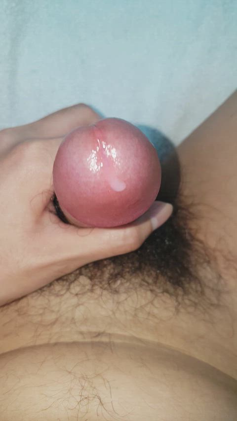 amateur cock male masturbation masturbating nsfw precum uncut-cock clip