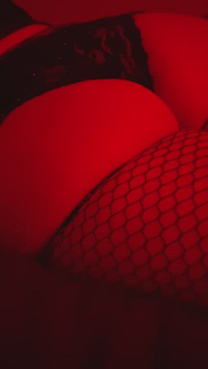 Big Ass Fishnet Sneakers clip
