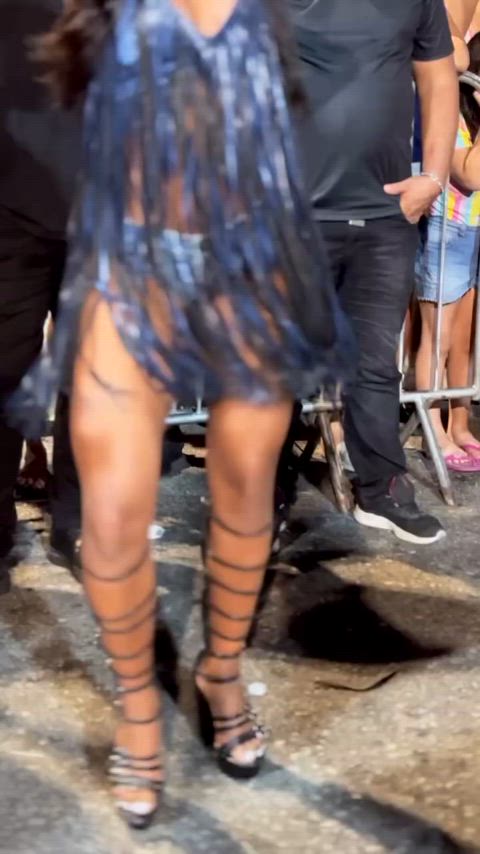 brazilian bubble butt celebrity dancing ebony thighs clip