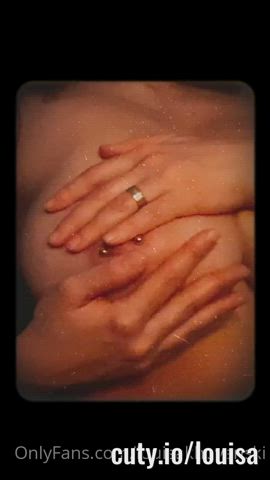 big tits boobs close up grabbing huge tits massage clip